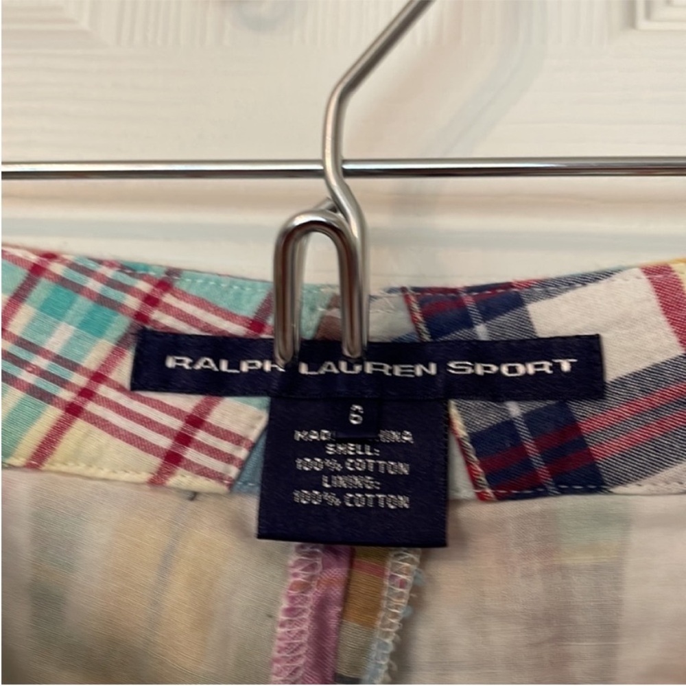⭐Ralph Lauren Sport Multicolor Plaid Shorts - Picture 3 of 3